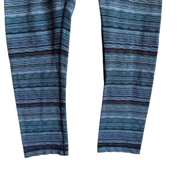 Lululemon Wunder Under Crop US 6 (Hi-Rise) Space Dye Twist Sapphire Blue… - Picture 5 of 12